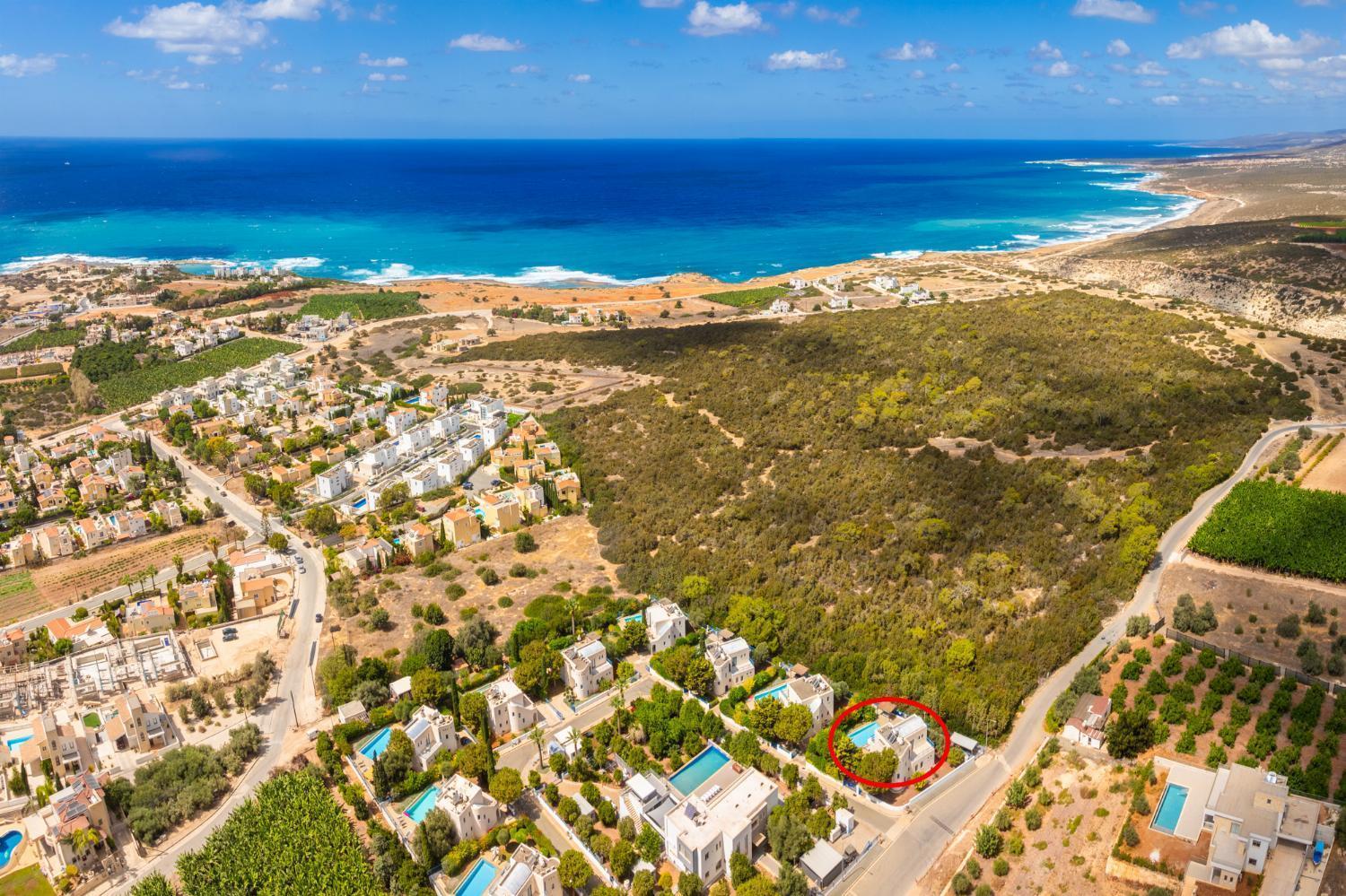 Villa Poseidonas 佩亚 外观 照片